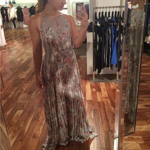 Flowy & Floral BCBG Gown